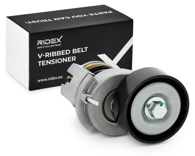 Produktbild von RIDEX 541V0046 Keilrippenriemenspanner für VW GOLF VI (5K1) Golf V Schrägheck (1K1) POLO (9N) Polo Schrägheck (6R1, 6C1) TOURAN (1T1, 1T2)