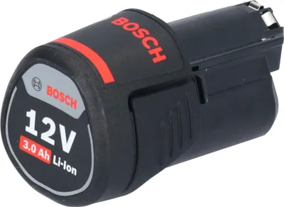 Zdjęcie produktu dla Bosch GBA 12V 3.0Ah Professional, Bateria, Litowo-jonowa (Li-Ion), 3 Ah, 12 V, Bosch, Czarny
