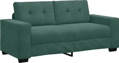 Produktbild von Zweisitzer-Sofa Dunkelgrün 180x77x82 cm Samt