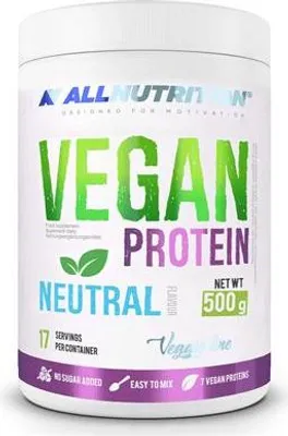Produktbild von ALLNUTRITION Vegan Protein 500g Plätzchen Veganes Eiweiß Veganes Protein Muskeln