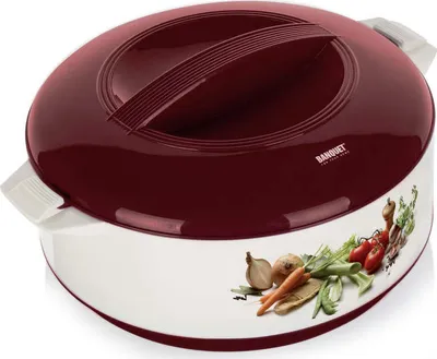 Produktbild von BANKETT Thermoskanne mit Deckel GEMÜSE 3,5 l