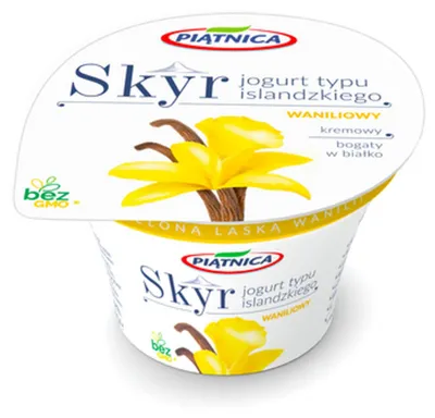 Obrázok produktu pre Piątnica Jogurt Skyr Waniliowy 150 g