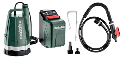 Obrázek produktu pro Metabo TPF 18 LTX 2200 akumulátorové ponorné a dešťové čerpadlo 18 V 2200 l/h ( 601729850 ) Solo - bez baterie, bez nabíječky