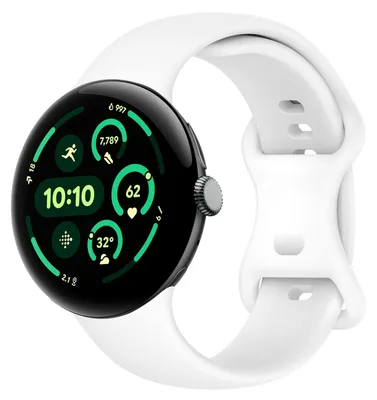 Image de Bracelet de montre connectée pour Google Pixel Watch 5 / 4 / 3, modèle 45 mm, avec fermeture papillon