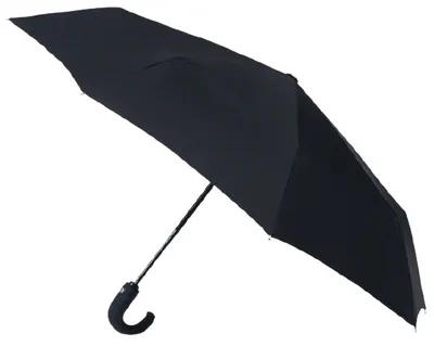 Immagine prodotto di Ombrello automatico 100 cm poliestere/alluminio nero