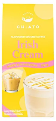 Produktbild von Gemahlener Kaffee mit Irish Cream-Geschmack CHiATO Irish Cream, 250 g
