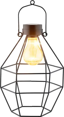 Obrázek produktu pro Solární venkovní lucerna Solární lucerna LED sklo Lampion Solární světlo IP44 odolné proti povětrnostním vlivům Závěsná dekorativní solární lampa Venkovní lucerna Závěsná lucerna