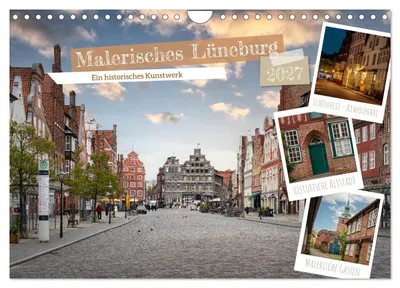 Produktbild von Malerisches Lüneburg (Wandkalender 2027 DIN A4 quer), CALVENDO Monatskalender