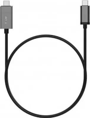 Produktbild von LMP 17083 - USB-Kabel (1,8 m, USB C, USB C, Grau)