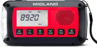 Obrázek produktu pro ALAN Nouzové Rádio Midland ER100 s baterií 2600 mAh