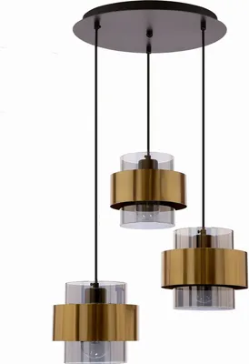 Zdjęcie produktu dla Żyrandol Candellux 3xE27 60W Spiega 33-09500