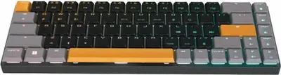Produktbild von CHERRY MX MX-LP 2.1 - Tastatur - kompakt - Hintergrundbeleuchtung - kabellos - USB, 2.4 GHz, Bluetooth 5.2 - QWERTZ - Deutsch - Tastenschalter: CHERRY MX Low Profile RGB Speed - weiß