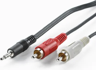 Produktbild von VALUE 3,5mm (ST)-zu-Cinch (2x ST) Kabel, 1,5m