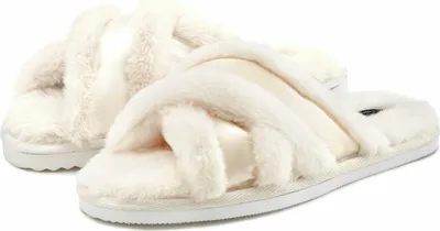 Produktbild von Vivance Dreams Pantolette Hausschuh, Pantoffel, Mule, offener Schuh, beige Größe 40
