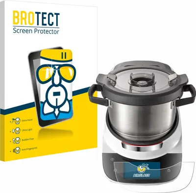 Produktbild von BROTECT Schutzglas für Bosch Cookit Schutzfolie Panzer Folie Glas Display Schutz klar