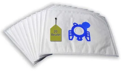 Imagen del producto de Juego de 20 bolsas para aspiradora, compatible con Hoover H 77