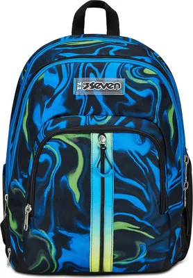 Produktbild von Seven 200102422-899 Rucksack Schulrucksack Mehrfarbig Polyester