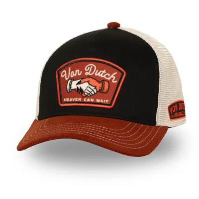 Produktbild von Von Dutch Originals Semi-Curved Trucker Cap - DEVIL Rust