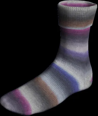 Produktbild von Lang Yarns - Super Soxx Silk Color 4-fach 0464 lila