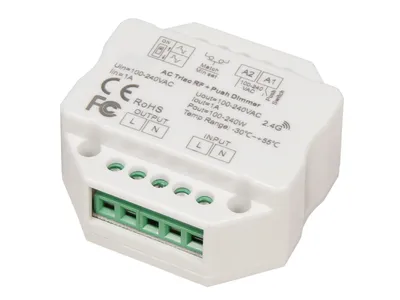 Produktbild von Tast-Dimmer McShine "TD-24", LED-geeignet, max. 240W, 230V, passend für UP-Dose