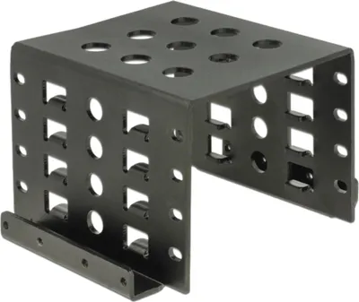 Produktbild von Einbaurahmen 4x 2.5" zu 3.5" (schwarz)