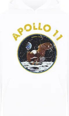 Produktbild von NASA - "Apollo 11" Kapuzenpullover für Jungen BI13538 (152-158) (Weiß)