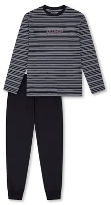 Productafbeelding van Schiesser pyjama set voor jongens, lange model - 100% biologische katoen - maat 140