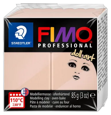 Produktbild von Staedtler FIMO 8027, Knetmasse, Rose, Rose, 1 Farben, 110 °C, 30 min