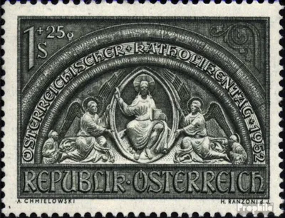 Produktbild von Briefmarken Österreich 1952 Mi 977 (kompl.Ausg.) postfrisch Katholikentag