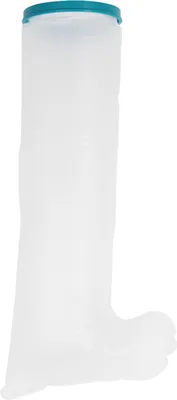 Imagen del producto de Protector impermeable para vendajes, ideal para cubrir heridas, fracturas, pies, piernas y rodillas. Cubierta para adultos, adecuada para piernas largas