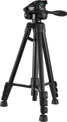 Produktbild von 150 cm/59 Zoll Tragbares Kamerastativ, Reisestativ aus Aluminiumlegierung, Tragkraft 3 kg, mit Tragetasche fuer Vlog, Live-Streaming, Videoaufzeichnung, Reisefotografie