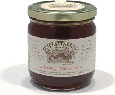 Produktbild von Erikahonig 500 gr. - Plattner Bienenhof Südtirol