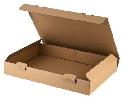 Produktbild von 25x Versandkarton 343x250x49mm schnelle Aufrichtung mit Steckverschluss Maxibrief und Warensendung braun