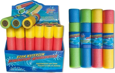 Produktbild von XXL Poolkanone Wasserspritze 54 cm/Ø 7 cm, 12 Stück