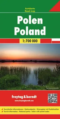 Produktbild von Polen 1 : 700 000. Autokarte