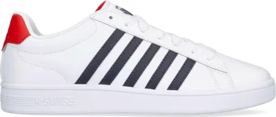 Produktbild von K-Swiss Court Tiebreak II White/Peacoat/Mars Red Größe EU 46