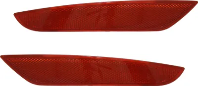 Produktbild von Rückstrahler Set für VW Golf 6 Hinten Reflektor Rot Katzenauge