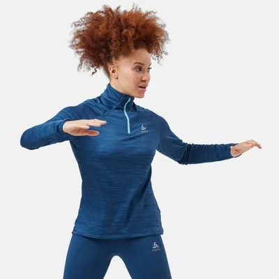 Imagen del producto de Odlo RUN EASY, prenda intermedia para mujer | 313261-20613, talla: L