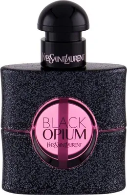 A product shot of Yves Saint Laurent Black Opium Neon EDP perfume.