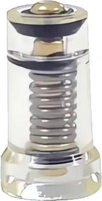 Zdjęcie produktu dla 1 sztuka Zawór zapalniczki zawór uzupełniający do wkładu odstraszającego komary Thermacell adapter plastikowy przezroczysty