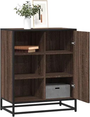 Produktbild von vidaXL Sideboard Braun Eichen-Optik 62x35x76 cm Holzwerkstoff