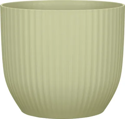 Produktbild von Scheurich Blumentopf Kunststoff Ø 23,8 x 20,5 cm gentle green