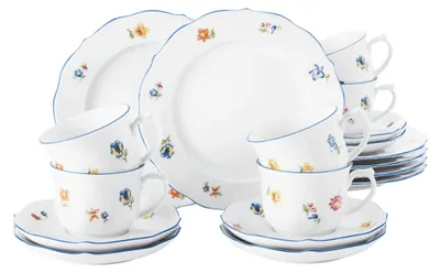 Zdjęcie produktu dla Seltmann Weiden 4003106989824, 6 os., Porcelana, Biały, Okrągły, 20 cm, 14,5 cm