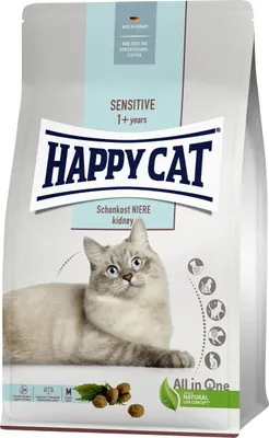 Obrázok produktu pre HappyCat 1,3 kg Sensibile Adult – diétne krmivo pre dospelé mačky s citlivými obličkami