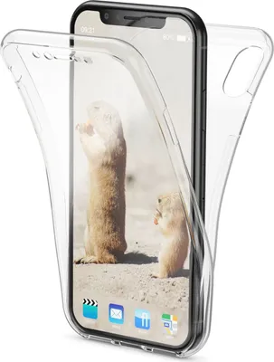 Immagine prodotto di NALIA 360 gradi caso per Apple iPhone X XS, copertura completa tuttofare cellulare protezione caso trasparente