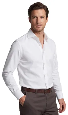 Produktbild von Profuomo Slim Fit weißes Hemd