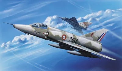 Obrázok produktu pre Stavebnica lietadla 12248 - MIRAGE III R FIGHTER (1:48)