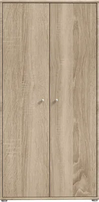Produktbild von Mehrzweckschrank >TEMPRA2< 2 Türen, 4 Böden, Sonoma Eiche Nachbildung - 73,7x149,5x34,8cm (B/H/T)