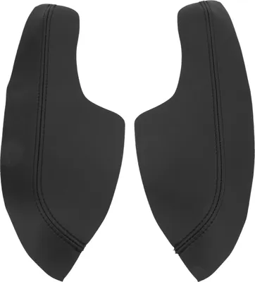 Immagine prodotto di 1 paio di rivestimenti per porte anteriori nere Copertura braccioli Accessori interni per auto Ricambio per Civic 2016-2021