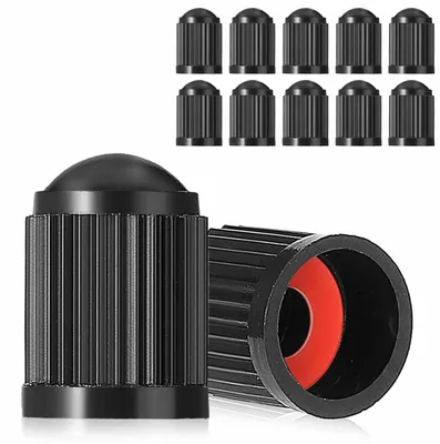 Produktbild von Set mit 10 Ventildeckeln für Autoreifen und Fahrradreifen